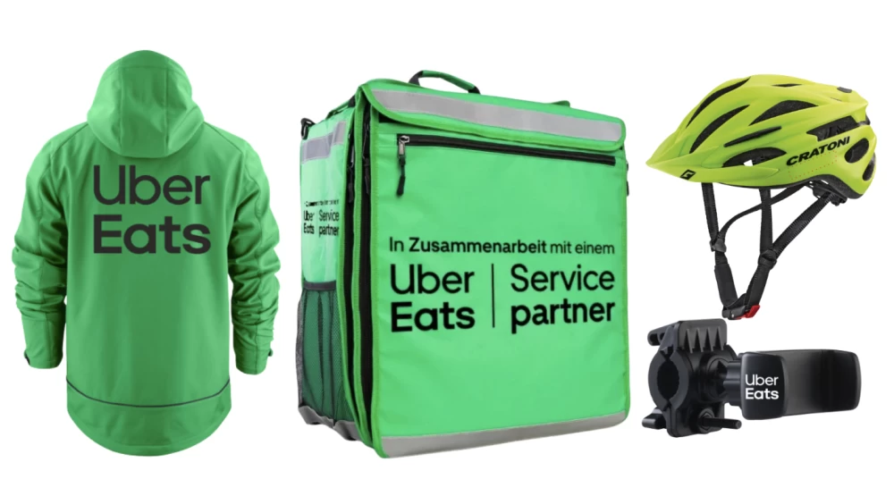 Bike Courier Kit (Bag, Helmet, Jacket, Phone holder)